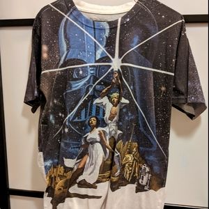 Retro Star Wars graphic shortsleeve